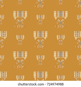 Abstract color seamless pattern for new background.