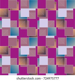 Abstract color seamless pattern for new background.