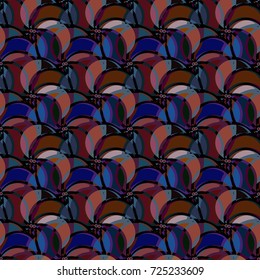 Abstract color seamless pattern for new background.