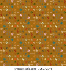 Abstract color seamless pattern for new background.