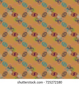 Abstract color seamless pattern for new background.