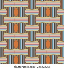 Abstract color seamless pattern for new background.