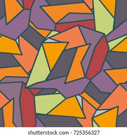 Abstract color seamless pattern for new background.
