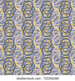 Abstract color seamless pattern for new background.
