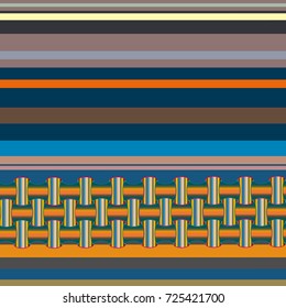 Abstract color seamless pattern for new background.