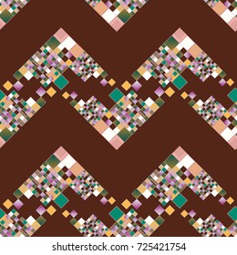 Abstract color seamless pattern for new background.