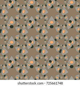 Abstract color seamless pattern for new background.