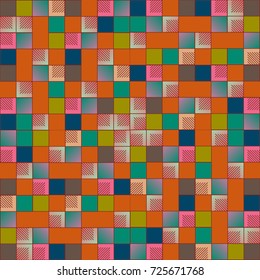 Abstract color seamless pattern for new background.