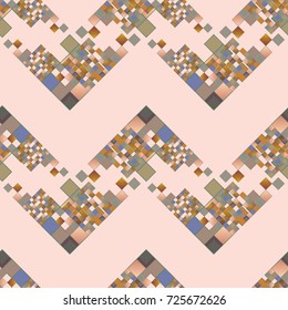 Abstract color seamless pattern for new background.