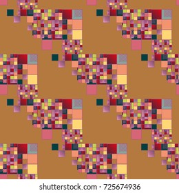 Abstract color seamless pattern for new background.