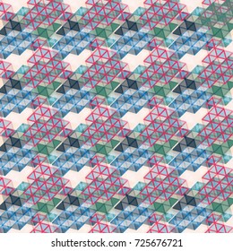 Abstract color seamless pattern for new background.