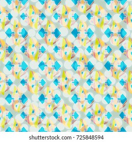 Abstract color seamless pattern for new background.