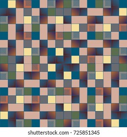 Abstract color seamless pattern for new background.