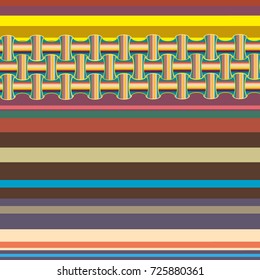 Abstract color seamless pattern for new background.