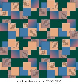 Abstract color seamless pattern for new background.