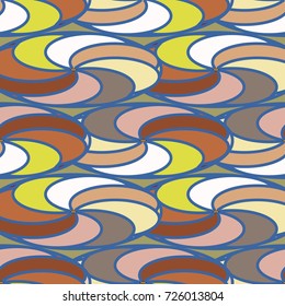 Abstract color seamless pattern for new background.