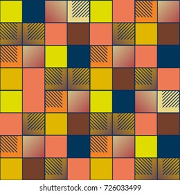 Abstract color seamless pattern for new background.