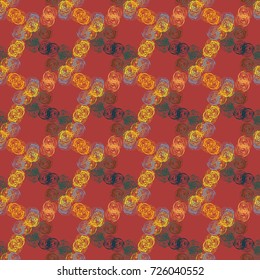 Abstract color seamless pattern for new background.