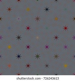 Abstract color seamless pattern for new background.
