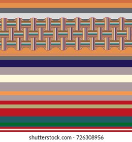 Abstract color seamless pattern for new background.