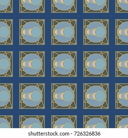 Abstract color seamless pattern for new background.