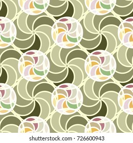 Abstract color seamless pattern for new background.