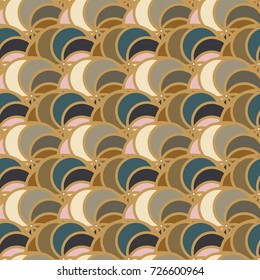 Abstract color seamless pattern for new background.