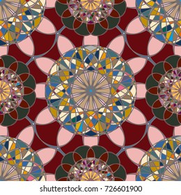 Abstract color seamless pattern for new background.