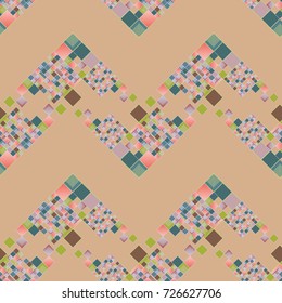 Abstract color seamless pattern for new background.