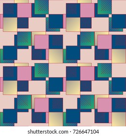 Abstract color seamless pattern for new background.