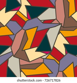 Abstract color seamless pattern for new background.