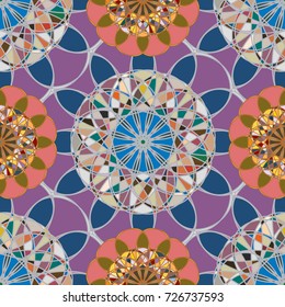 Abstract color seamless pattern for new background.