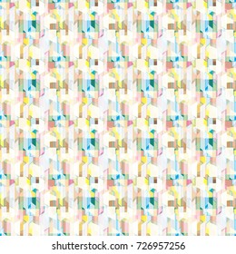 Abstract color seamless pattern for new background.