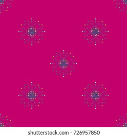 Abstract color seamless pattern for new background.