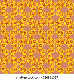 Abstract color seamless pattern for new background.