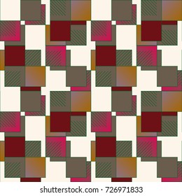 Abstract color seamless pattern for new background.