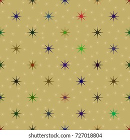 Abstract color seamless pattern for new background.