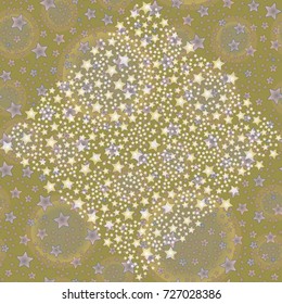 Abstract color seamless pattern for new background.