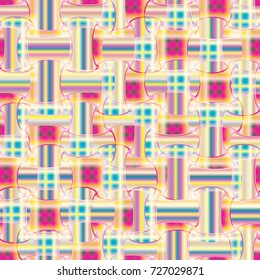 Abstract color seamless pattern for new background.
