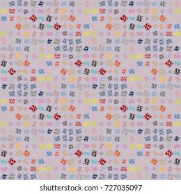 Abstract color seamless pattern for new background.