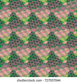 Abstract color seamless pattern for new background.