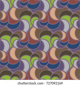 Abstract color seamless pattern for new background.