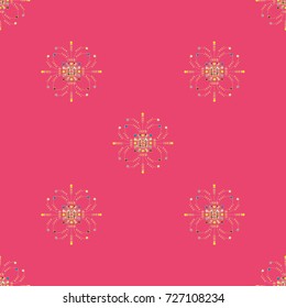 Abstract color seamless pattern for new background.
