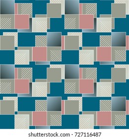 Abstract color seamless pattern for new background.