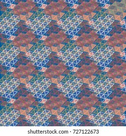 Abstract color seamless pattern for new background.