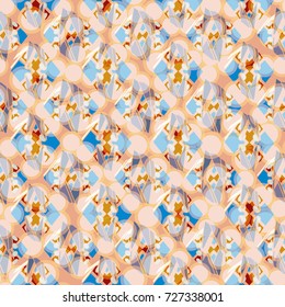 Abstract color seamless pattern for new background.