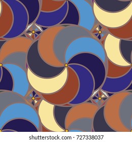 Abstract color seamless pattern for new background.