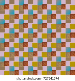 Abstract color seamless pattern for new background.