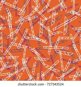 Abstract color seamless pattern for new background.