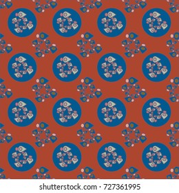 Abstract color seamless pattern for new background.
